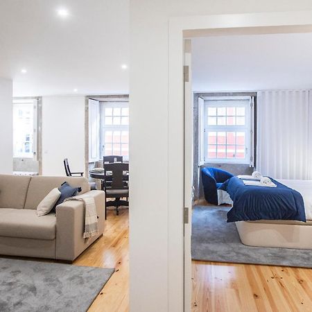 Elegant Downtown 1Br Flat W/ Ac By Lovelystay Porto Bagian luar foto