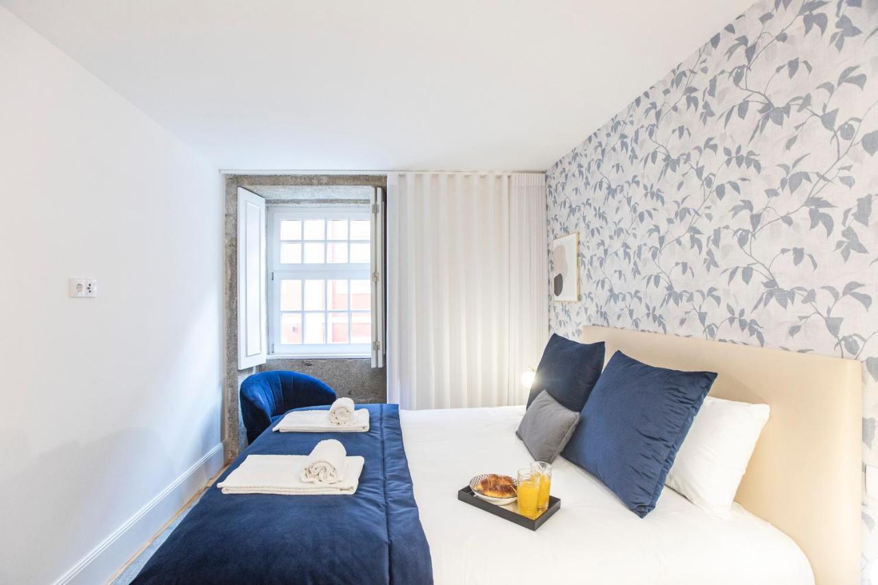 Elegant Downtown 1Br Flat W/ Ac By Lovelystay Porto Bagian luar foto